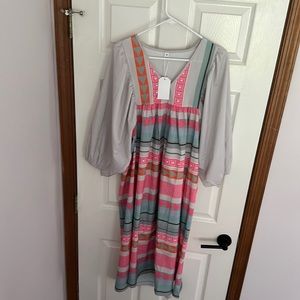 Mid length summer dress NWT